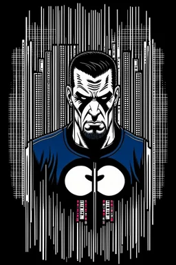 punisher sku;; steve jobs in the style of Hiroshi Nagai