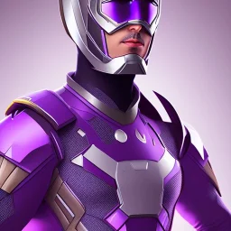 Cosmos super hero, purple costume,4k image, man