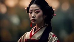 portrait geisha photo 4k
