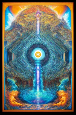 sacred removal; Neo-surrealistic Optical Art
