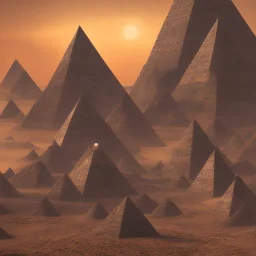 pyramids on mars