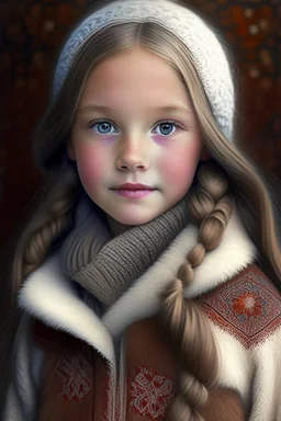 a cute and russian 11 year old girl