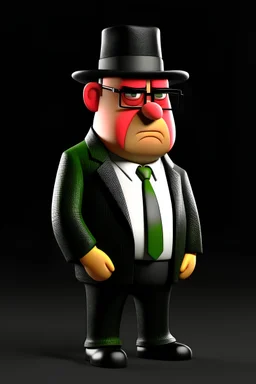 3d, cartoon, mafia, maney