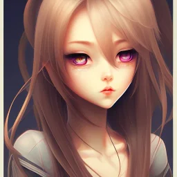 crying anime girl