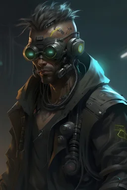 insane cyberpunk character