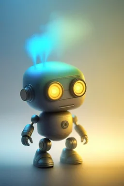 cute chat spanking not so cute robot, its such a perfect day i am glad i spent it with you, motion blur, smoke, 4k, downlight, soft light, depth of field, photorealism, trending on art station