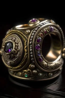 Old God Ring with jewels