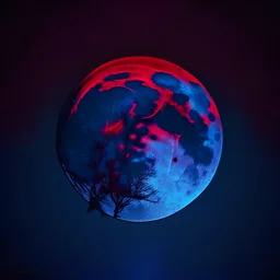 burgundy blue moon