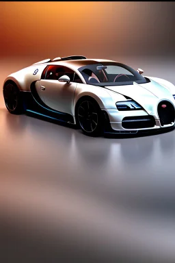 Bugatti Veyron G-Class Fusion, Photorealistic, 4K