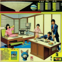 Japanese hotel 80's Advertisement