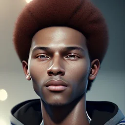 beautiful smooth realistic, black male, 12 y/o boy, extremely sharp detail, finely tuned detail, ultra high definition, 8k, unreal engine 5, ultra sharp focus, smile teeth, happy