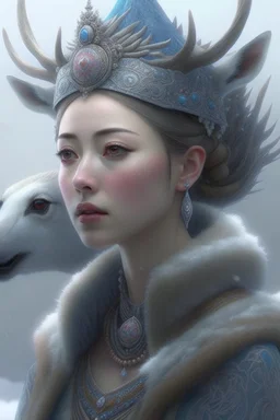 Frozen animal , 3d 4k octane render, lifelike, photorealistic, artstation, illustration, smooth, sharp focus, ornate, intricate, complex, highly detailed, digital painting, smooth, art by tom bagshaw, akihiko yosh