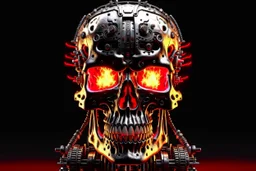 4K. REALISTIC FULL DETAILS. LOGO EMISSION DE RADIO HARDROCK FIRESTARTER TERMINATOR.