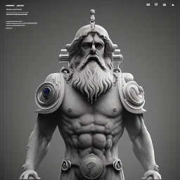 a greek marmor statue of zeus, steam punk, scary, horror, realistic, made in octane, cinematic, movie, CGI, ultra-realistic, extremely detailed octane rendering, 8K, VRAY Super Real ar 2:3, dof photorealistic futuristic 50mm lens hard lighting dark gray tintype photograph, realistic lighting, sephia colors