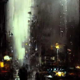 Gotham City by Jeremy Mann