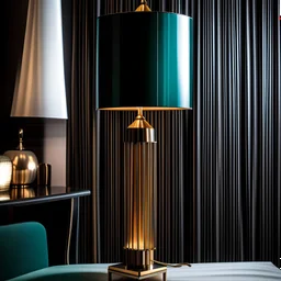 Buffet Lamp, inspired from Petronas Towers, modern form, modern design style, modern scheme.