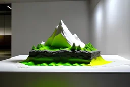 极简主义雕塑装置 王希孟 奇峰异石 流泉飞瀑 千里江山青绿山水 洁白的蘑菇云 铸铁喷漆 MOMA极简主义 白色底座 泰特美术馆漩涡大厅 未来当代艺术展阿德里安格尼 弗朗西斯培根绘画空间造型方式 幽默荒诞