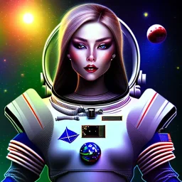 lady commander top in space