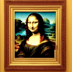 Funneh as Mona Lisa