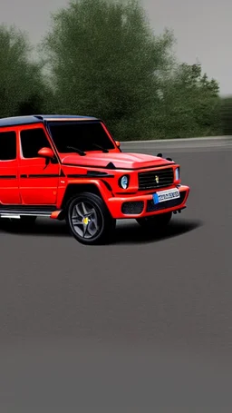 ferrari G-Class, Photorealistic,4k
