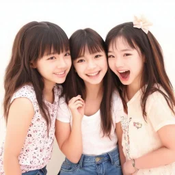 trio girl friendship