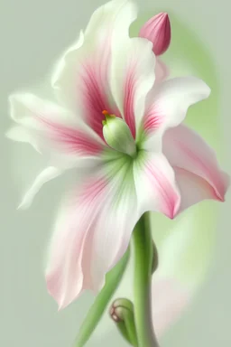 Amaryllis pastel color painting