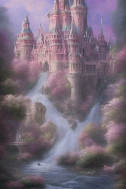 Pink river cristal castel