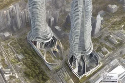 Worlds tallest building design. Unique and brilliant architectural design