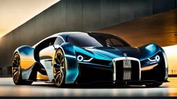 Rolls Royce Hyper car, desktop wallpaper, 4K, Cinematic