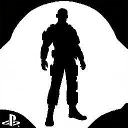 ps3 graphic, military, male, sci fi, game character, full body, t-pose, 3d render