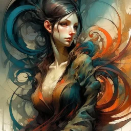 Alex Maleev . woman