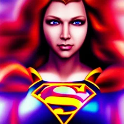 ultra detailed portrait of beautiful SuperGirl , extremely detailed digital painting, extremely detailed face,crystal clear eyes, in the style of robert e howard and pablo oliveira and Ken Kelley and Keith Parkinson ,mystical colors,perfectly centered image, perfect composition, rim light, beautiful lighting,8k, stunning scene, raytracing