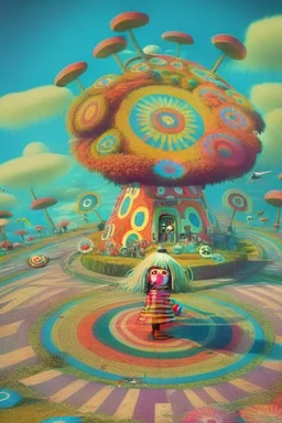 The magic roundabout on acid