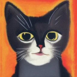 Portrait of a Russian kitten by Mark Rothko