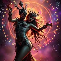 Galactic exotic dancer.