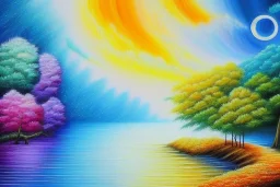 beautiful dream, painting, mystical, fine brush strokes, high quality, masterpiece, Oil painting, pastel colors, fine detail,