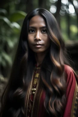 wanita jawa rambut panjang