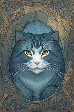 Porträt einer Katze von Van Gogh