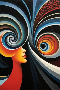 For creativity there must be a degree of resistance within oneness; Optical Art; Neo-surrealism