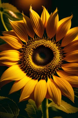 decorative image of sunflower