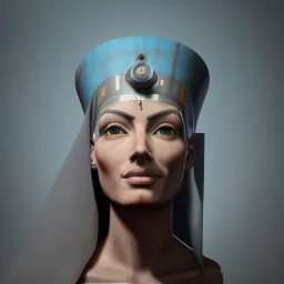 Nefertiti cyberpunk