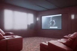 a dedicated home cinema room