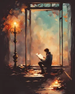 a collection of poems, a window into the world of fairy tales, a set of dreams, a light watercolor sketch, by Leonid Afremov & Benedick Bana & Atelier Olschinsky & Ian McQue