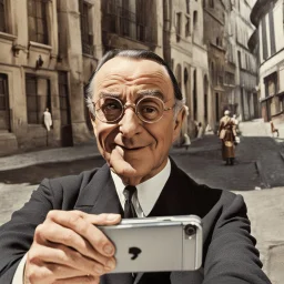 Max Steiner takes a selfie