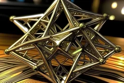 merkaba magica con scintille 3d