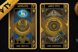 Combination Tarot Card, Playing Card, and Business Card