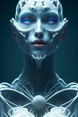 portrait full human body, meditation, beautiful eye, universe, fourth dimension, fractal, realistic, 8k, high quality, extreme detail, symmetrical nose.