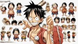 Monkey D luffy form one piece in theme joy boy