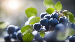 Blueberries,BACK LIGHT,Blurred background