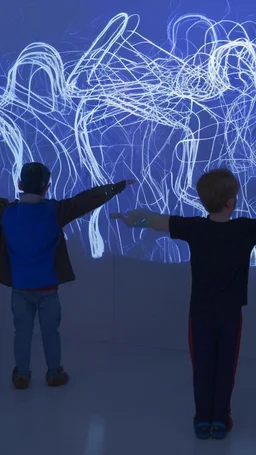 drawing and video mapping workshop in lisbon for children